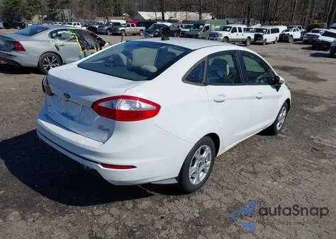 2014 Ford Fiesta Se from USA, damaged, VIN 3FADP4BJ7EM225617